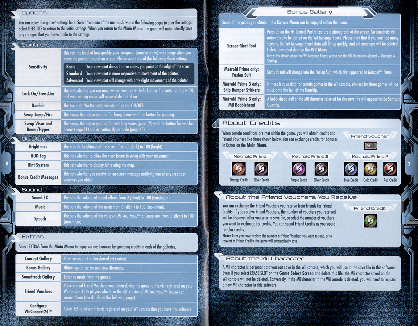 Metroid Prime Trilogy instruction manual