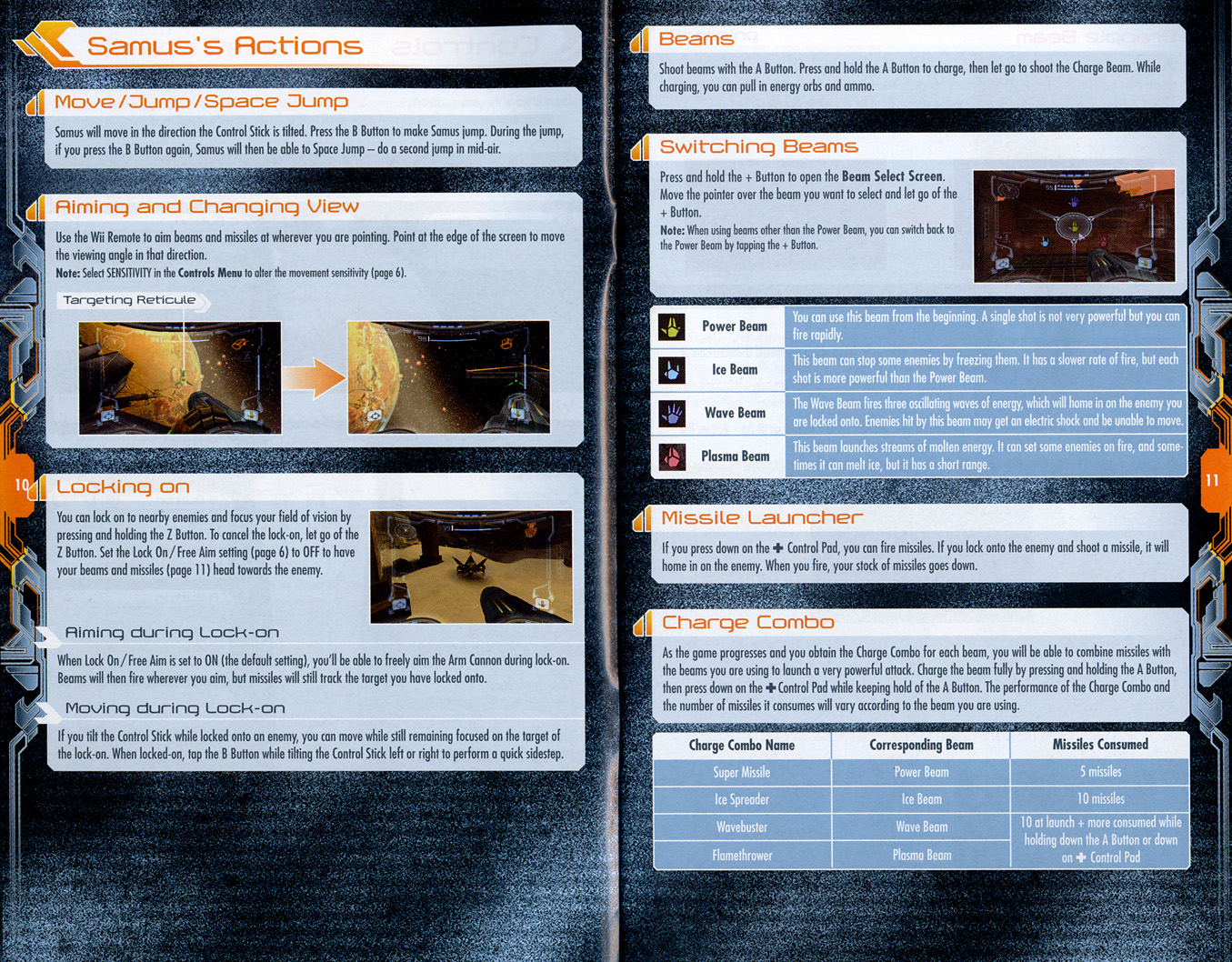 Metroid Prime Trilogy instruction manual